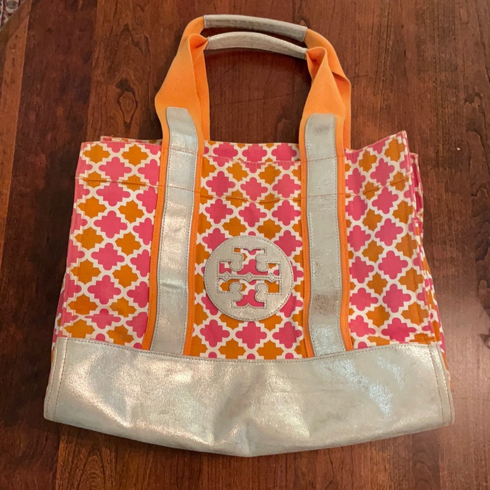 Tory Burch Tote beach pink